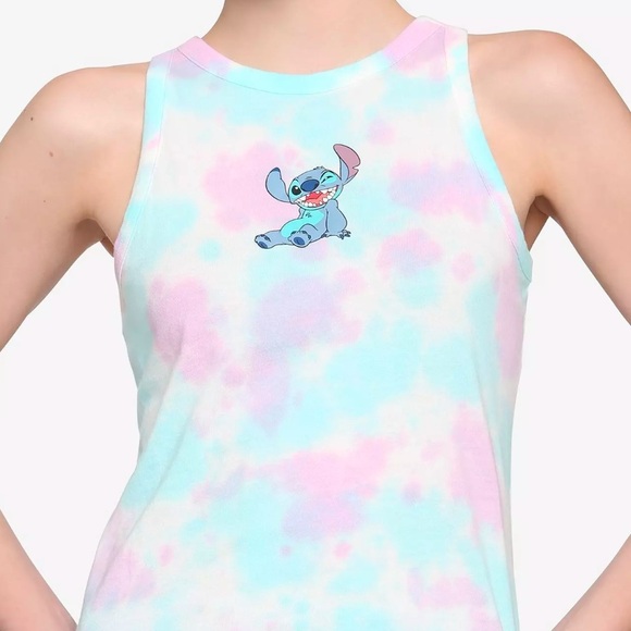 Disney Tops - Disney Stitch sleeveless top size small
